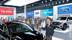 Model Y's 2025 Dominance: Best-Selling EV Despite Q4 Dip and Ford's Lightning Edge Over Cybertruck