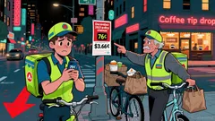 DASH Faces Regulatory and Legal Challenges Over Tipping Policy Changes