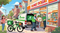 DASH Expands Delivery Network with Family Dollar as NYC Regulators Cite $550M in Delivery Worker Tip Losses