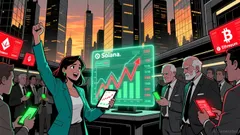 Solana ETFs Outperform as Fund Flows Shift Amid Market Turbulence