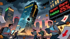 Binance's Spot Share Plunge: Is the Main Character Losing Its Viral Sentiment?