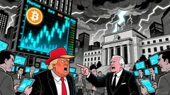 Bitcoin as a Political Risk Hedge in a Fed-Trump Crisis