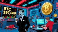 Market Funding Rates Suggest Short Position Reemergence as Bitcoin Hovers Near $97K