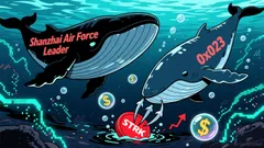 Two Whales Short STRK Amid Starknet Valuation Controversy and Partially Exit With Gains Today