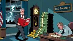 The National Debt Interest Spiral and Its Impact on U.S. Fiscal and Market Stability