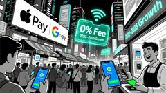 The Evolving On-Ramp: How 0-Fee Crypto Payments via Apple Pay and Google Pay Are Catalyzing Mass Adoption