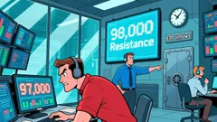 Bitcoin Stalls at $97,000 as Trump's Insurrection Act Threat Fails to Spark Rally