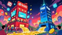 Digg's Relaunch: A Historical Lens on Reddit's Competitive Threat