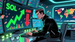 "20M Bandit" Adds to SOL Long, XMR Short; Account Shows $1.6M Unrealized Gain