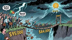 Bitcoin Liquidation Clusters: Measuring the Risk of a $94,000 Support Breakdown