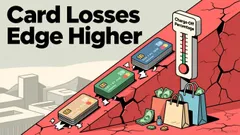 Major Banks Flag Mixed Signals in Consumer Credit as Card Losses Edge Higher