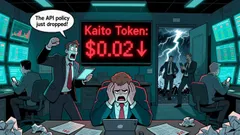 Kaito Token Plummets After X Bans InfoFi Projects Amid API Policy Shifts
