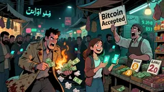 Iranians Increase Bitcoin Transfers as Economic Crisis Deepens