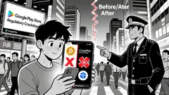 The Impact of Google's App Store Crackdown on South Korean Crypto Adoption and Global Exchange Strategies