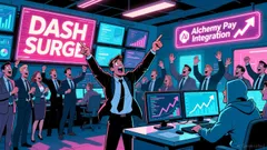 DASH Surges Amid Alchemy Pay Integration and Privacy-Driven Momentum