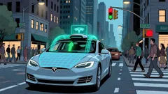 Tesla's FSD Probe: 8,313 Violations, a 10% Drop & a 315x Valuation