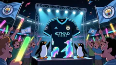 Pudgy Penguins Forges Groundbreaking Partnership with Manchester City for Exclusive Merchandise Line