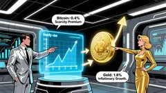 Bitcoin vs. Gold as Portfolio Diversifiers in 2026: The Strategic Edge of Structural Scarcity and Low Correlation