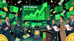 Bitcoin Gains Amid Rising Risk Appetite, ETF Inflows, and Institutional Adoption