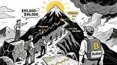 Bitcoin's Critical $95K-$96K Resistance and Its Implications for 2026: A Confluence of Technical and Macroeconomic Catalysts