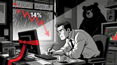 Shiba Inu's Deepening Bearish Setup and the Risk of a 14% Price Correction