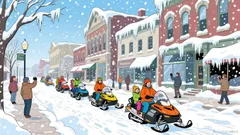 Rhinelander Weighs Snowmobile Access Amid Infrastructure and Safety Concerns