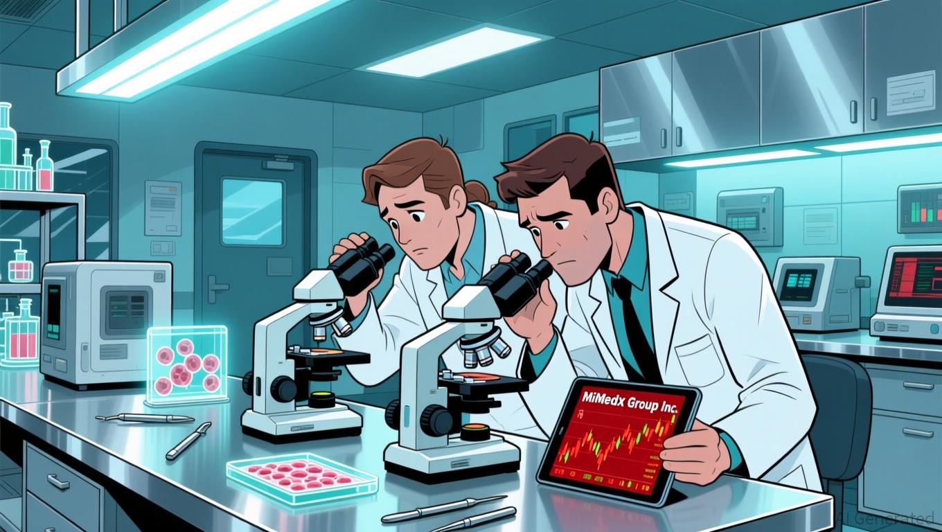 MiMedx Group Inc. shares fell 5.74% amid regulatory challenges and strategic product portfolio shifts. - Article cover image