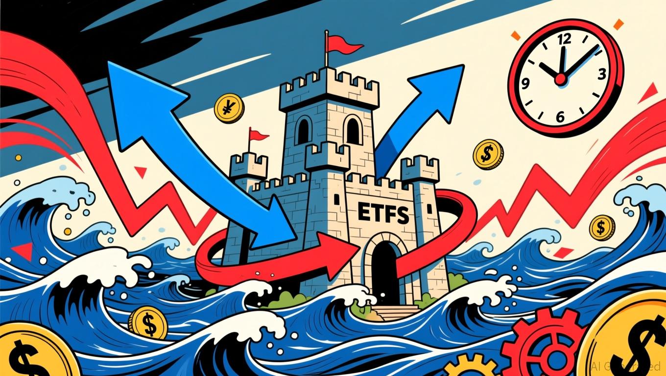 Large-Cap Equity and Leveraged ETFs See Significant Outflows as Investors Rebalance Holdings - Article cover image