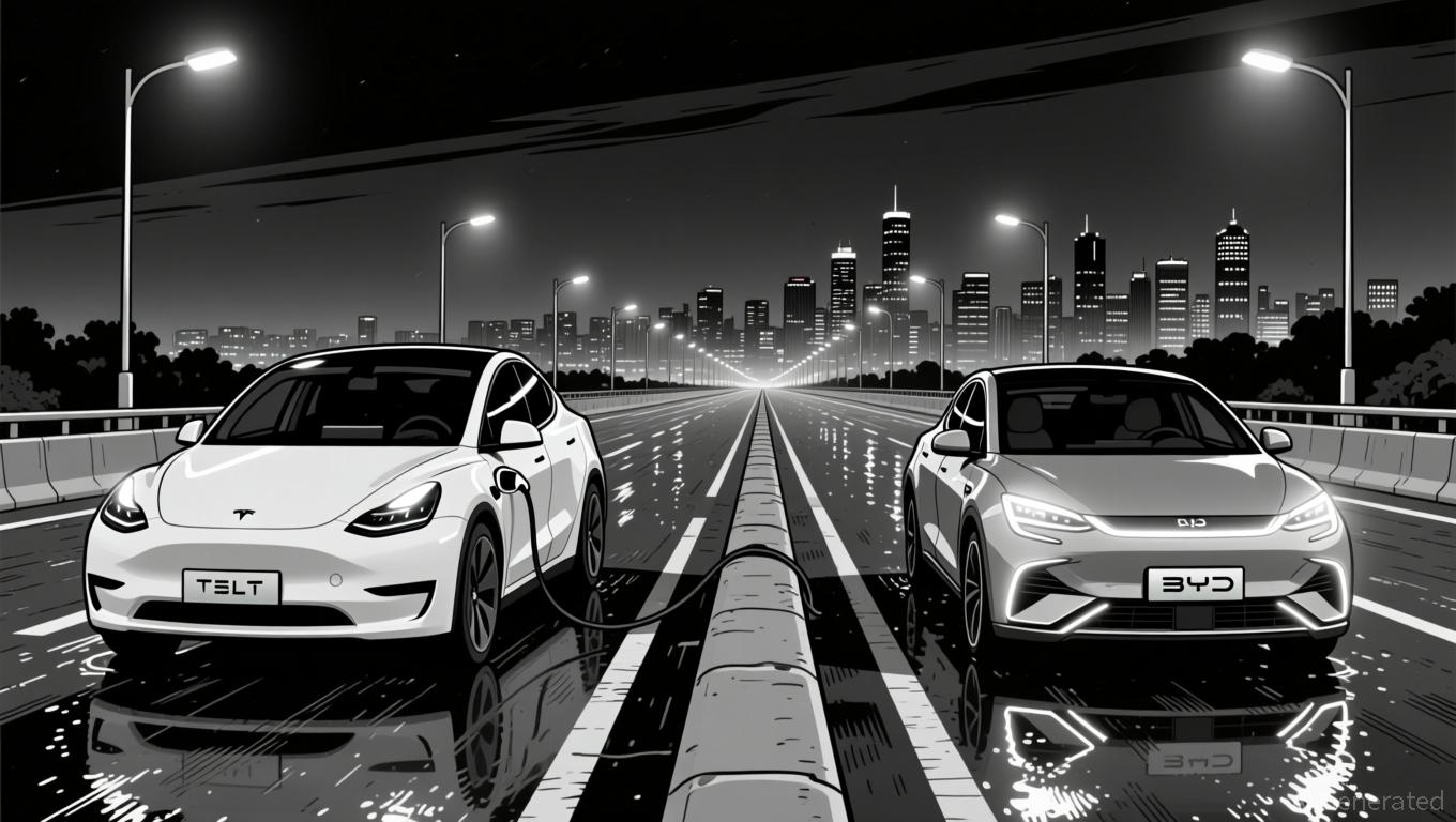 El auge disruptivo de Tesla y BYD en el mercado de vehículos eléctricos ...