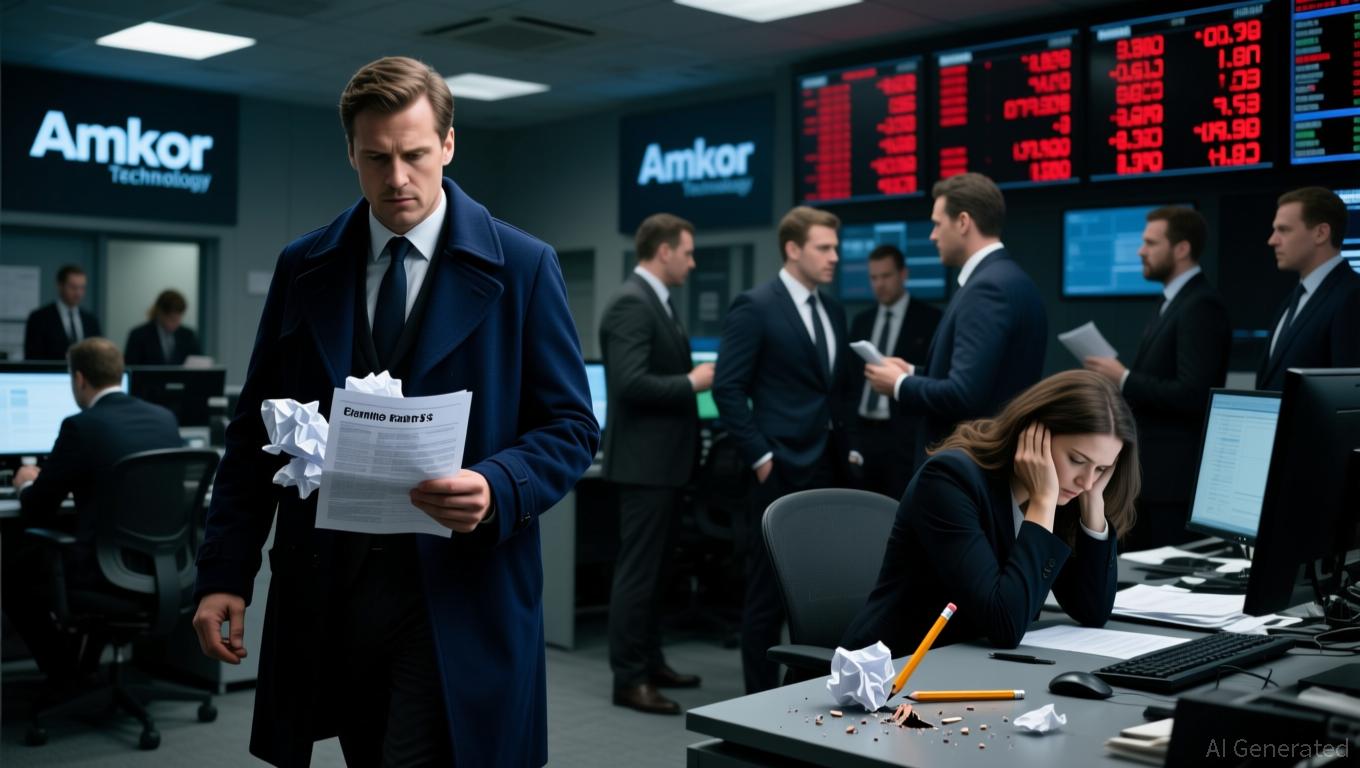 Amkor Technology Dives 3.03% to Monthly Low on Mixed Q3 Results, Leadership Transition - Article cover image