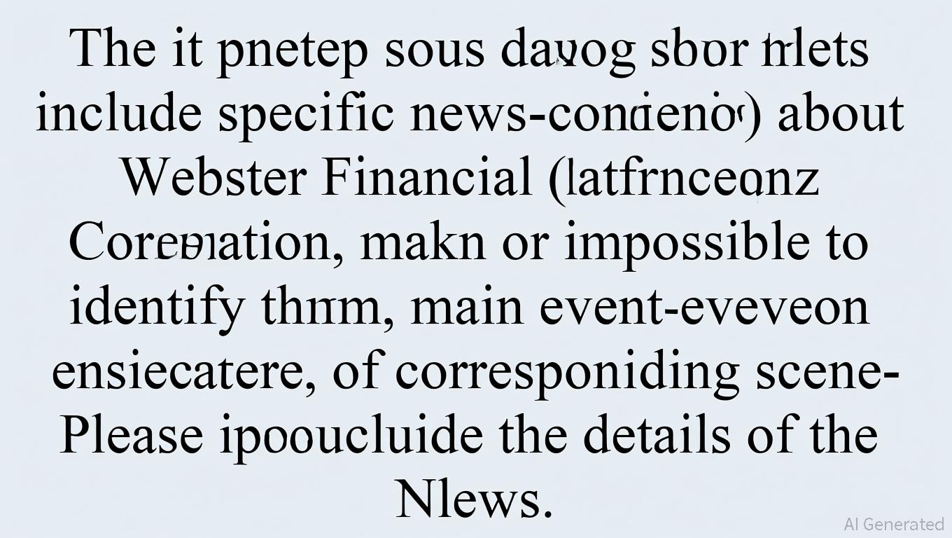 Webster’s Growth Outlook Stays Grounded Despite Strong 2025 Results - Article cover image