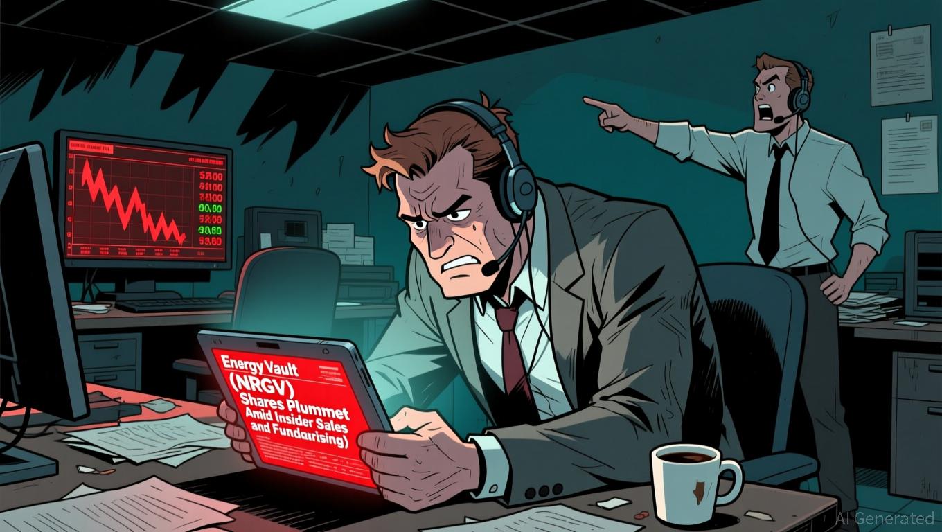 Energy Vault (NRGV) shares plunge 5.33% amid insider selling and equity offering - Article cover image