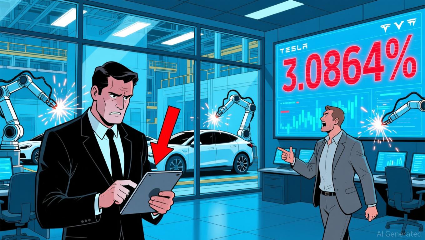 Tesla Inc shares fell 3.09% in pre-market trading as investor caution rises ahead of key market developments. - Article cover image