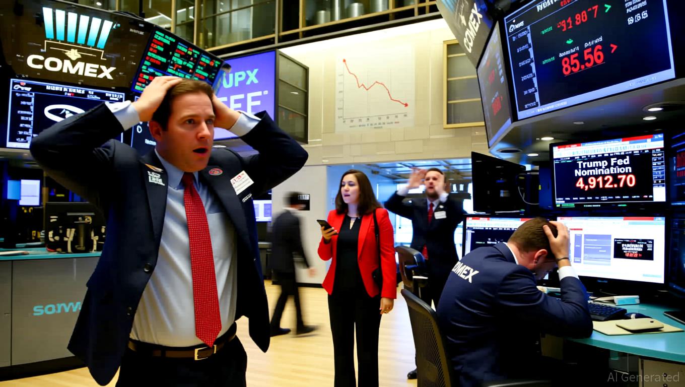 Market Recap: Trump's Fed Pick Spikes Volatility; Nasdaq Dips 0.94% as Gold Plummets 8.26% - Article cover image