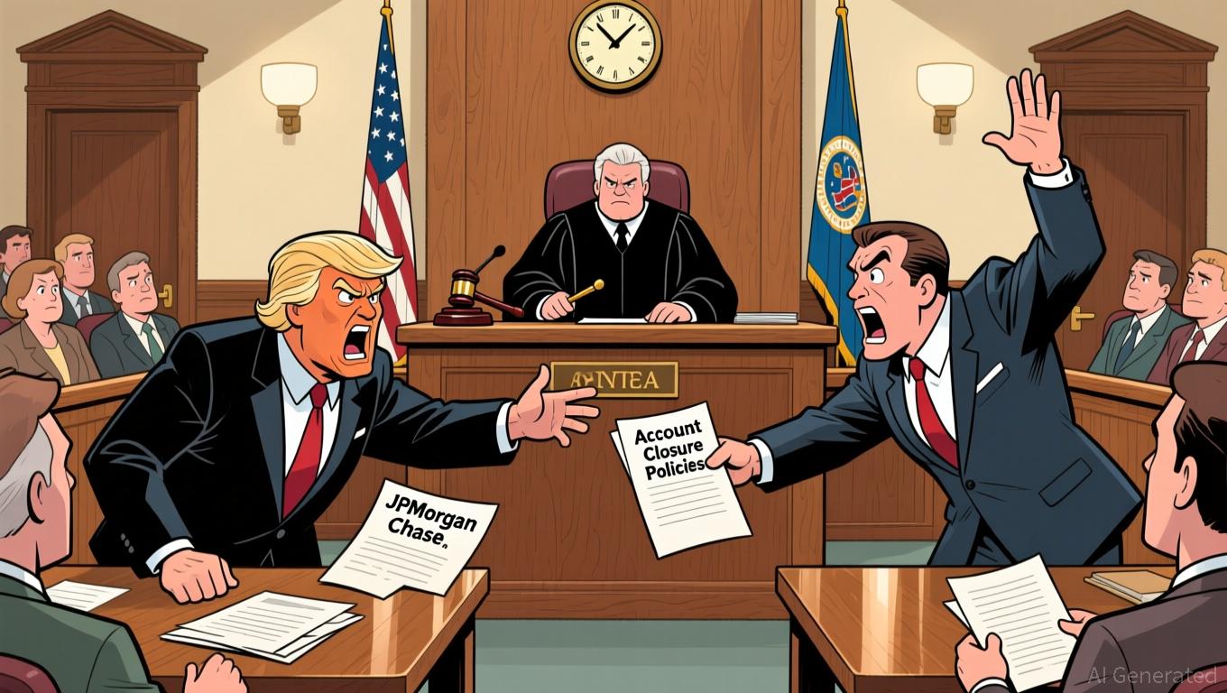 Trump Lawsuit and Crypto Clash: What JPMorgan Insiders Are Really Doing - Article cover image