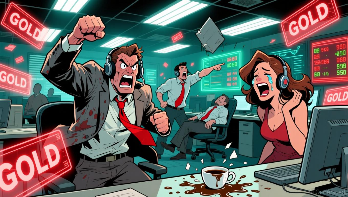 Gold's Correction: A Behavioral Finance Breakdown of Herd Behavior and Loss Aversion - Article cover image