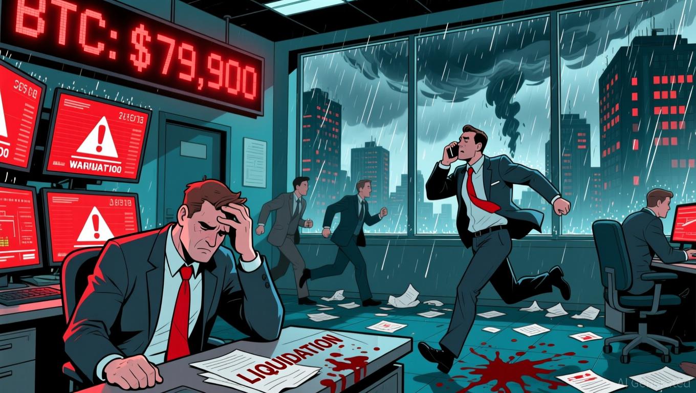 Crypto Outflows and Liquidations Fuel Bitcoin's Collapse