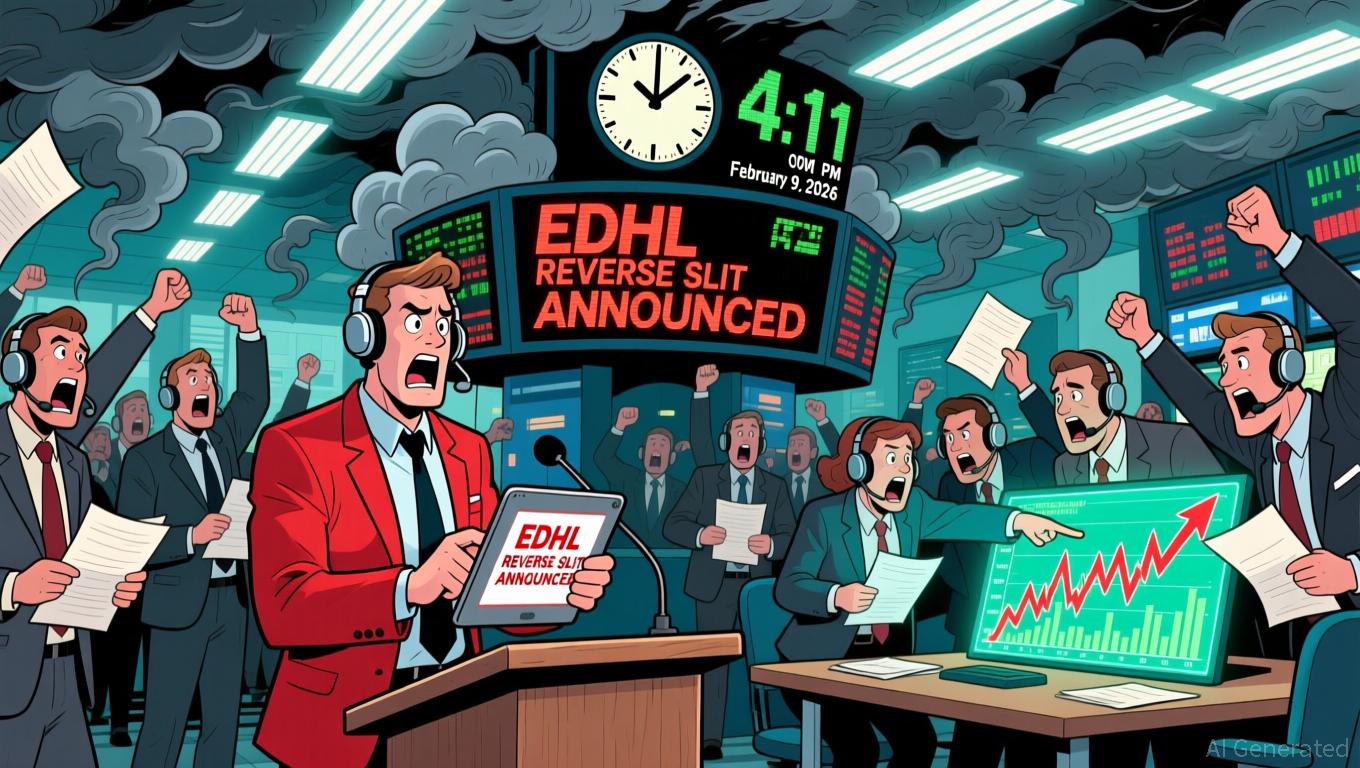 EDHL Surges After Reverse Split Announcement