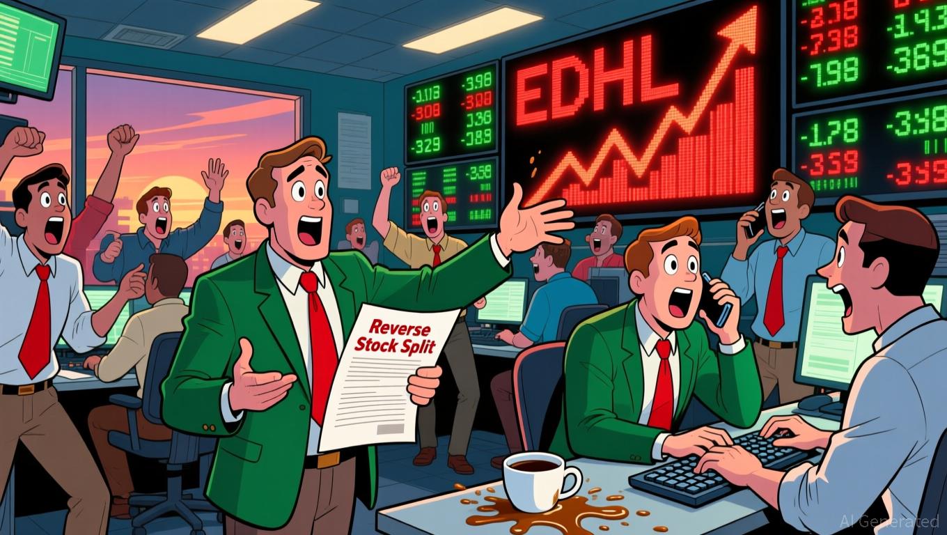 EDHL Surges 21.5% on Reverse Split — But Trend Remains Down - Article cover image