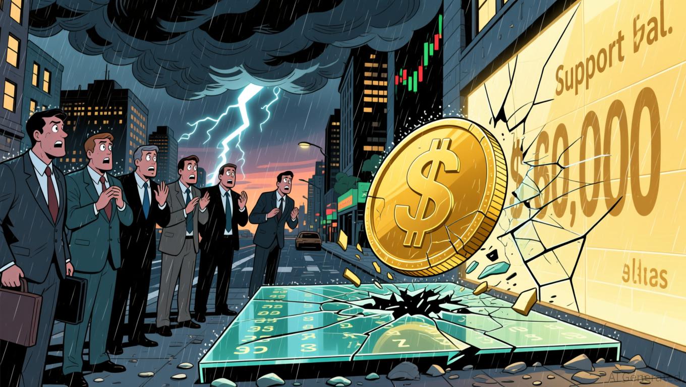 Bitcoin's $60K Test: ETF Outflows and Liquidity Breakdown