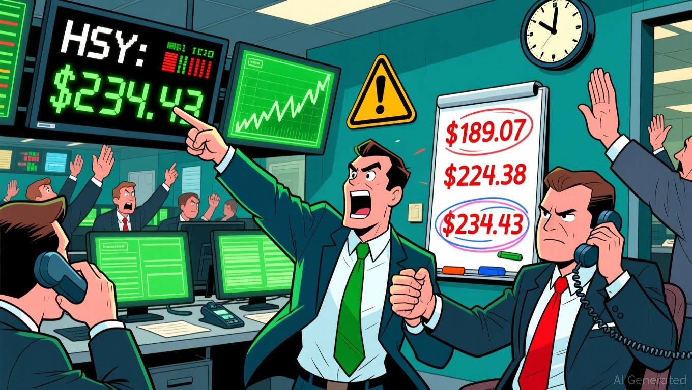 HSY Surges 3.19% on Six-Day Rally as Technical Indicators Signal Overbought Momentum