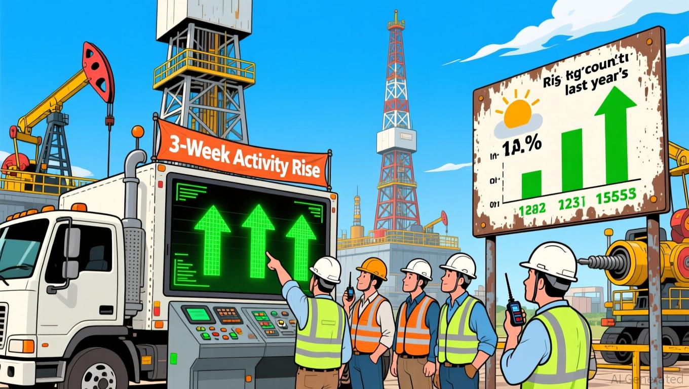 U.S. Rig Count Rises for Third Week, But Still Lags Last Year - Article cover image