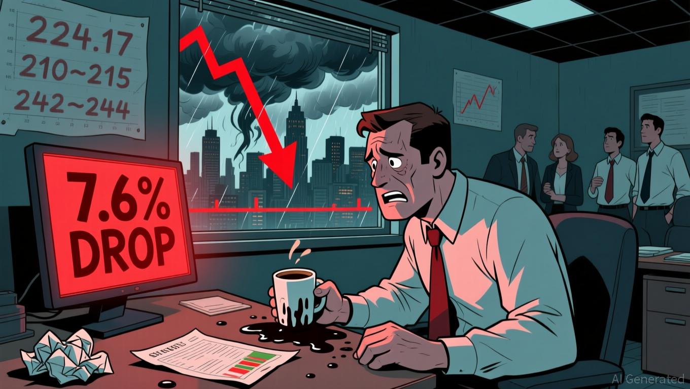 Verisign Plummets 7.6% as Bearish Momentum Intensifies Amid Key Technical Downturn Signals