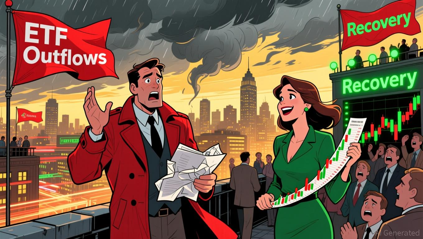 Bitcoin's Price Disconnect: ETF Outflows vs. Whale Accumulation