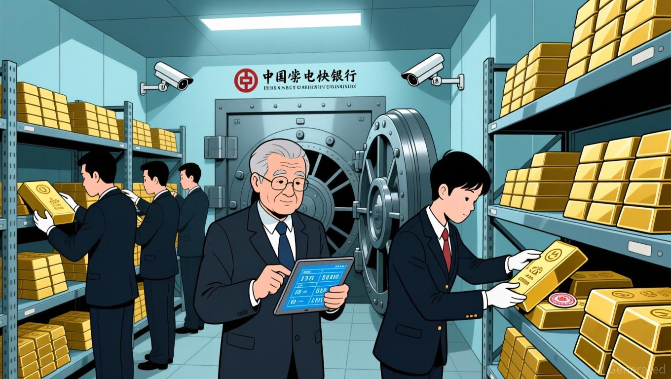 China's 15-Month Gold Buying Spree: 40k Ounces/Month Amid Record Volatility