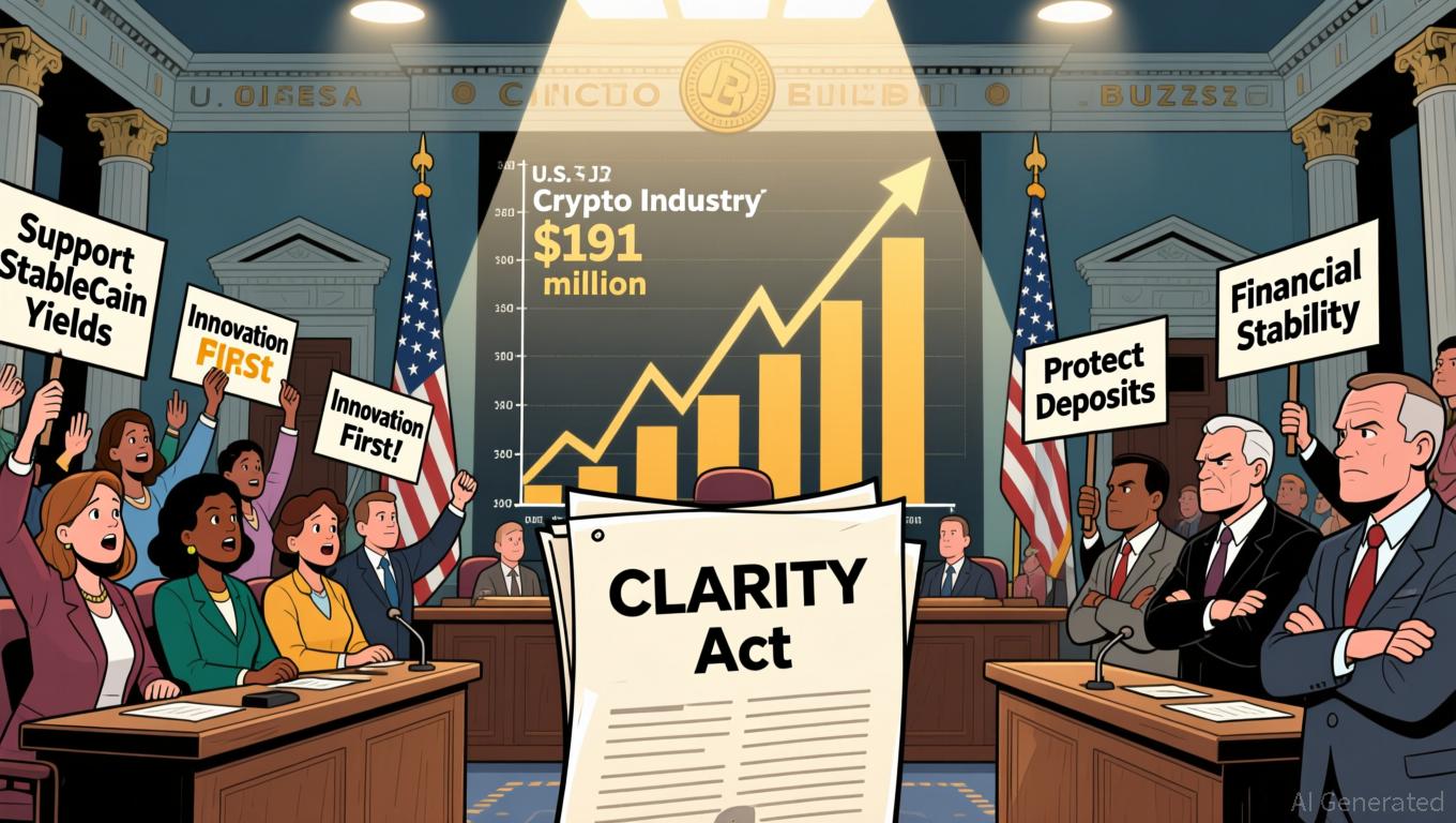 CLARITY Act Stalled: The $191M War Chest vs. Banking Gridlock
