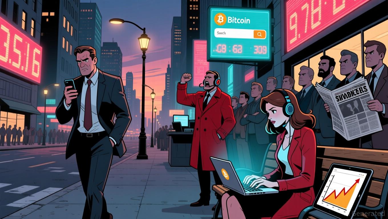 Bitcoin's Price Drop Triggers a Retail Search Surge - Article cover image