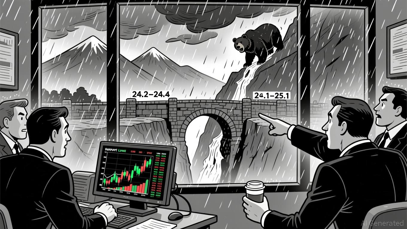 XRP/MXN Plunges on Bearish Breakout, Hitting 24.0 After Oversold Dip