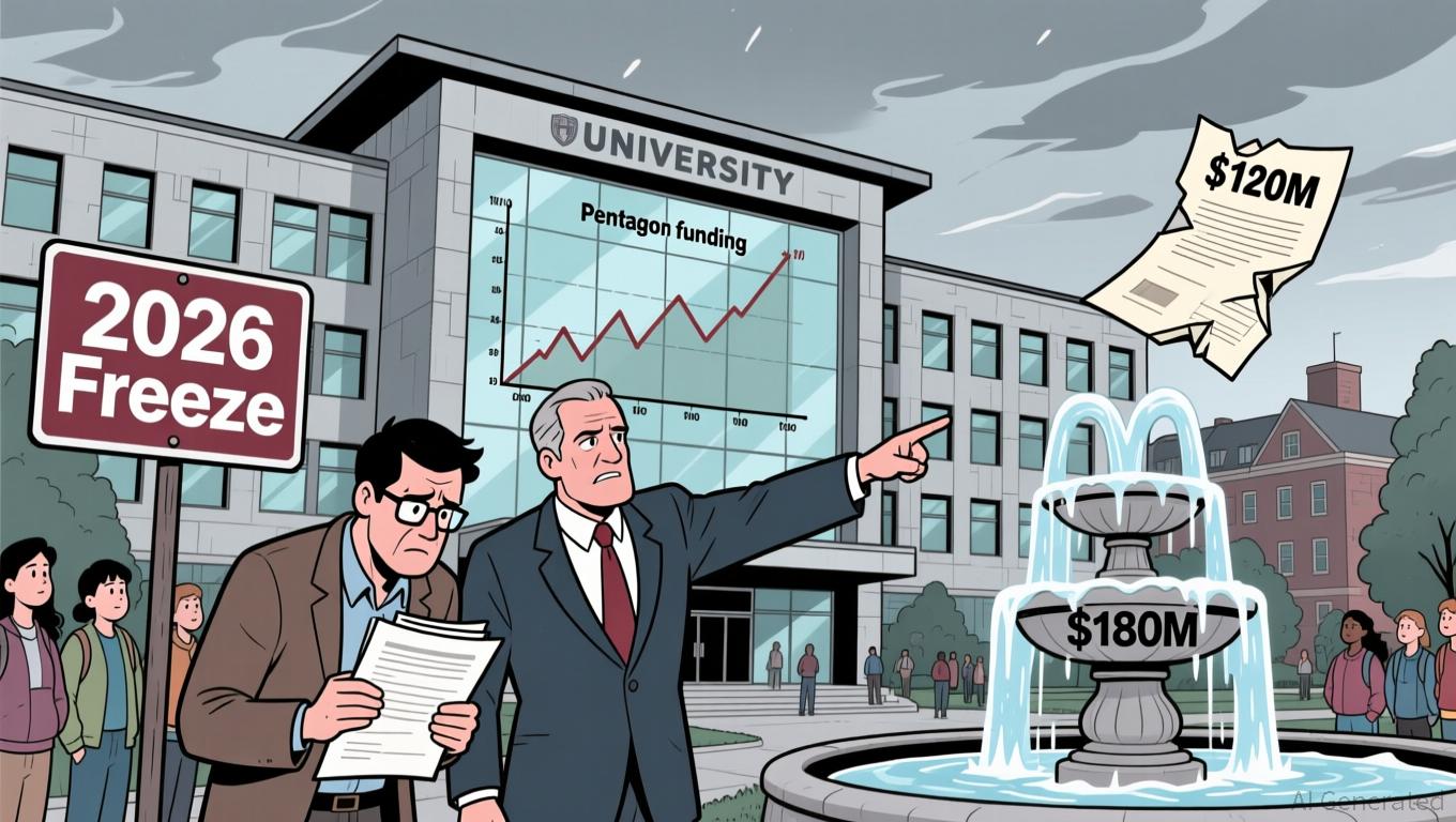 Pentagon's Harvard Cut: A $180M+ Flow Disruption