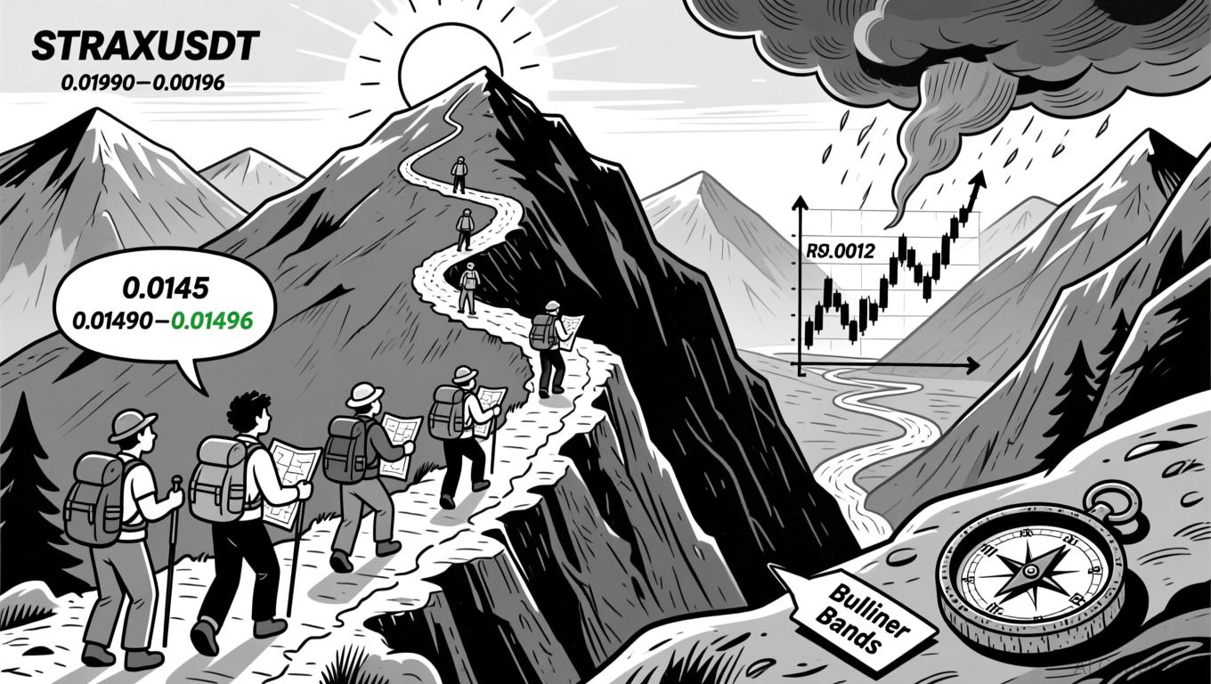 STRAXUSDT Bounces From 0.0144 — But Divergences Warn of Wider Volatility
